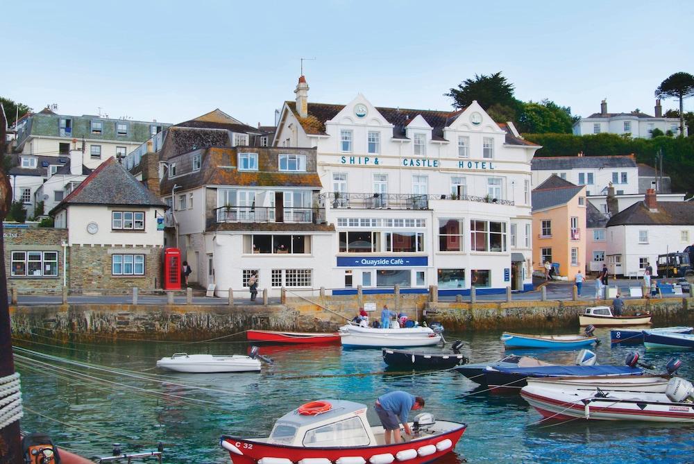 Ship And Castle Hotel Saint Mawes Buitenkant foto